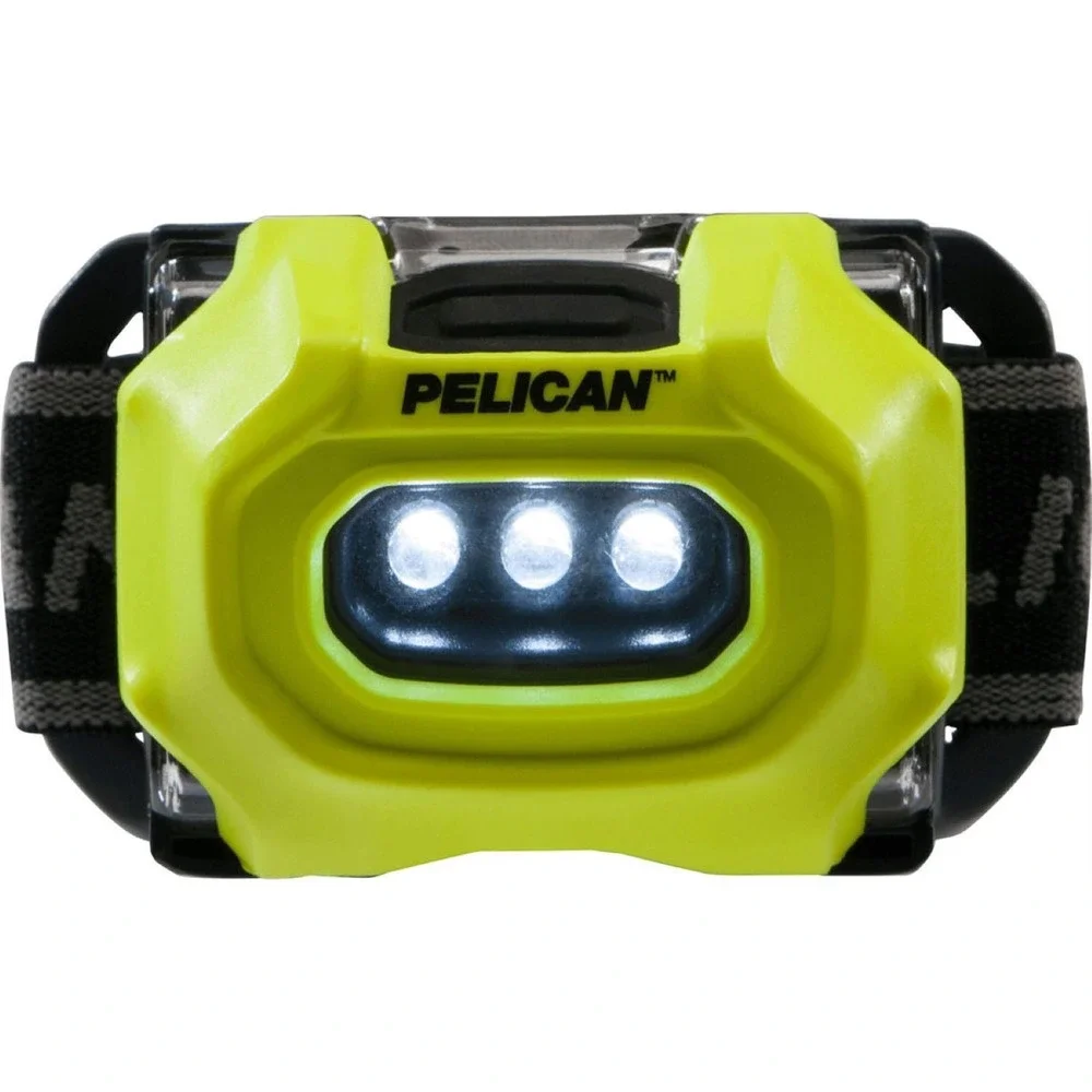 PELICAN 2745 Safety‎ Certified Headlamp, Safety Yellow 027450-0103-245